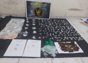 SECUESTRAN DROGA EN EL BARRIO TOBA