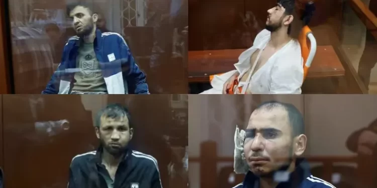 Rusia mostró a los cuatro acusados del ataque que dejó al menos 137 muertos: declararon ante un tribunal y tres admitieron su culpabilidad