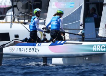 Majdalani y Bosco ganaron la medalla plateada en vela en los Juegos Olímpicos 2024