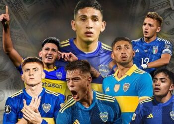 Oro y azul: Boca va por los 100 millones en un año por ventas de jugadores de las Inferiores