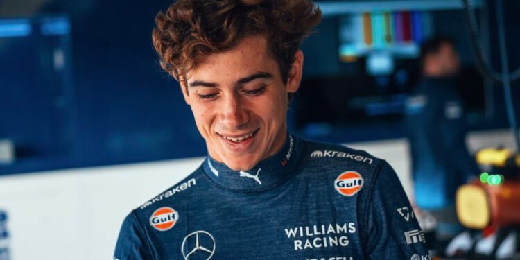 Qué dijo Franco Colapinto al enterarse de que la China Suárez lo empezó a seguir en redes.