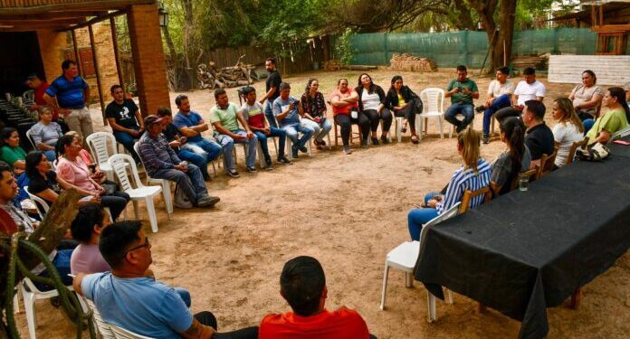 EL SAUZALITO: EL GOBIERNO PROVINCIAL COORDINÓ ACTIVIDADES Y REUNIONES JUNTO AL PROGRAMA SOCIAL ÑACHEC.