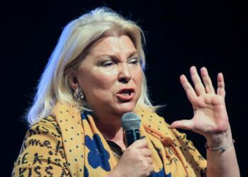 Reapareció Elisa Carrió y llamó “roedor” a Javier Milei