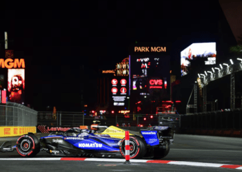 Franco Colapinto finalizó 18° en la segunda práctica libre del GP de Las Vegas de Fórmula 1