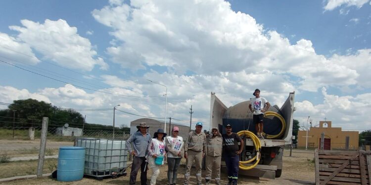 SAMEEP CONTINÚA CON LA ASISTENCIA DE AGUA POTABLE EN EL INTERIOR PROVINCIAL