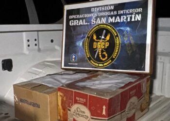 SECUESTRAN 22 KILOS DE COCAÍNA TRAS UNA PERSECUCIÓN EN EL CHACO
