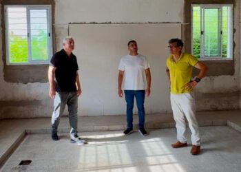 Villa Ángela: el Gobierno supervisó los avances en la obra del “Bachi 9” y la E.E.T. N° 1 para garantizar su finalización