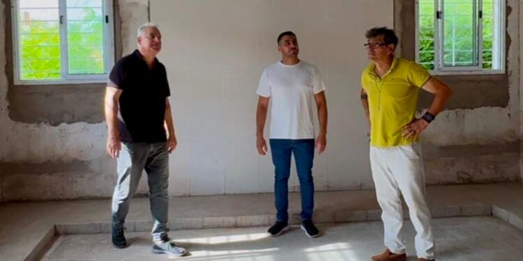 Villa Ángela: el Gobierno supervisó los avances en la obra del “Bachi 9” y la E.E.T. N° 1 para garantizar su finalización