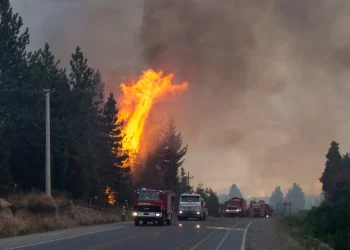 Incendio en El Bolsón: “Tenemos acreditado que fue intencional”, aseguró el gobernador de Río Negro