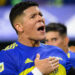 Marcos Rojo, la gran duda de Boca para el clásico contra Racing