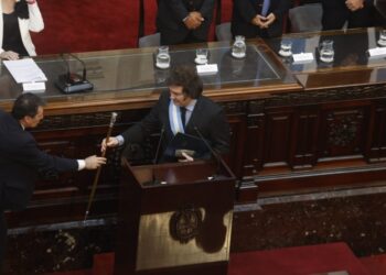 Malestar de Villarruel porque la transmisión oficial de Karina le cortó la cabeza