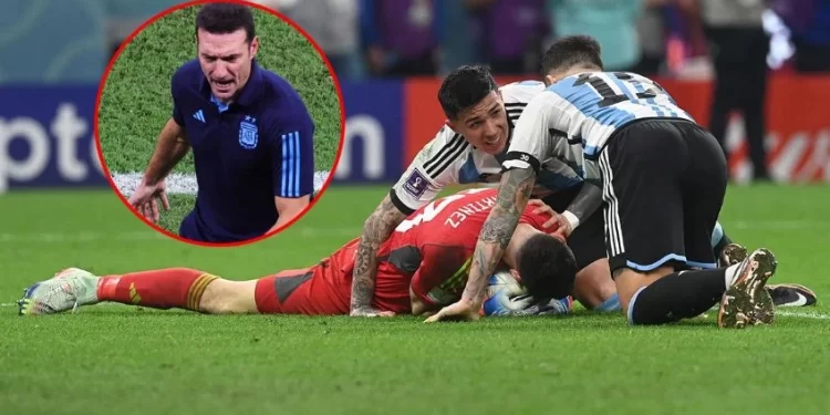 Dibu Martínez y su arriesgada jugada contra Brasil: la reacción de Scaloni y la ovación de los hinchas