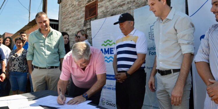 FONTANA: PROVINCIA Y MUNICIPIO ACORDARON INTERVENCIONES PARA GARANTIZAR EL ABASTECIMIENTO DE AGUA POTABLE