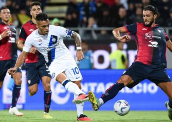 Inter se impone al Cagliari y se mantiene firme en la cima de la Serie A