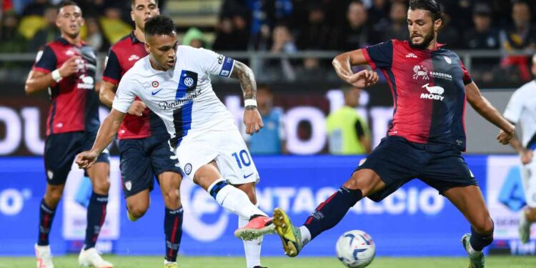 Inter se impone al Cagliari y se mantiene firme en la cima de la Serie A
