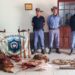 EFECTIVOS RURALES DECOMISARON 170 KILOS DE CARNE FAENADA, SECUESTRARON ARMAS, VEHICULOS Y DETUVIERON A 6 PERSONAS