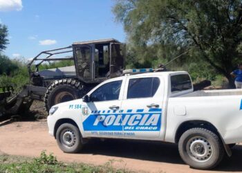 SECUESTRAN MAQUINARIA POR DESMONTE ILEGAL EN ZONA RURAL