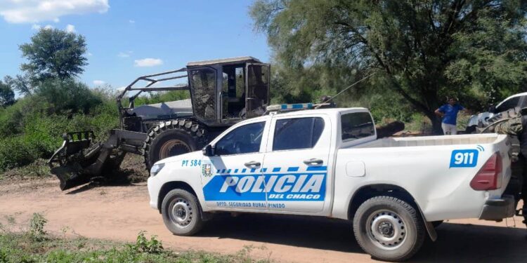 SECUESTRAN MAQUINARIA POR DESMONTE ILEGAL EN ZONA RURAL