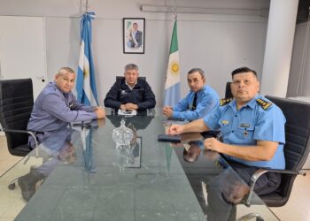 EL MINISTRO DE SEGURIDAD RECIBIÓ A LA CÚPULA POLICIAL Y DESTACÓ EL RECONOCIMIENTO NACIONAL POR EL SECUESTRO DE DROGAS
