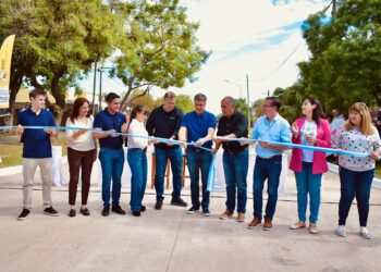 OBRAS QUE TRANSFORMAN: MÁS CUADRAS DE PAVIMENTO URBANO PARA LAS BREÑAS