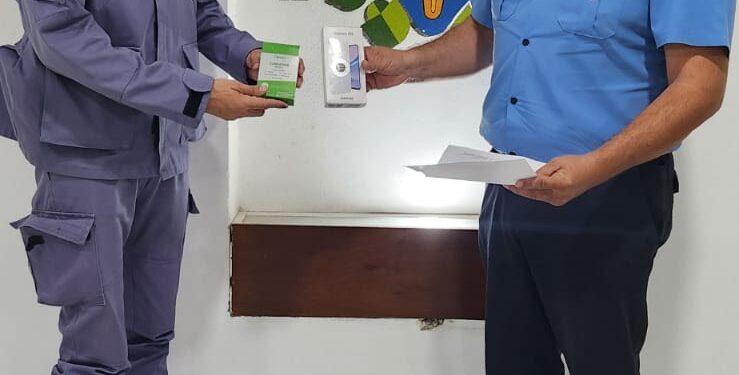 EQUIPAN DISTINTAS UNIDADES EN LA DIRECCION DE ZONA CHARATA