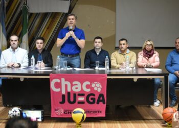 DESDE SÁENZ PEÑA: EL GOBERNADOR ZDERO ENCABEZÓ HOY EL LANZAMIENTO DE CHACO JUEGA, 2DA. EDICIÓN