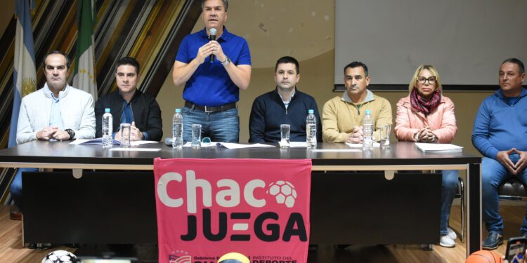 DESDE SÁENZ PEÑA: EL GOBERNADOR ZDERO ENCABEZÓ HOY EL LANZAMIENTO DE CHACO JUEGA, 2DA. EDICIÓN