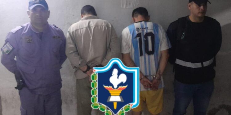 DOS HOMBRES FUERON SORPRENDIDOS CON COCAÍNA BARRIO QUINTA VI