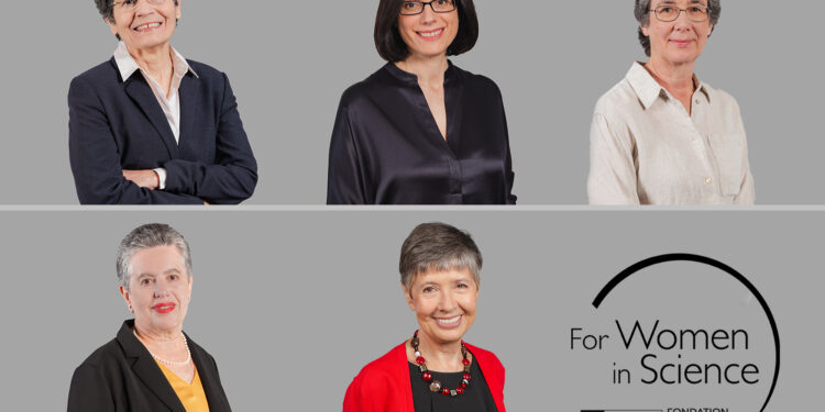 Las 5 científicas más influyentes del mundo reciben el premio Por las Mujeres en la Ciencia en ceremonia histórica