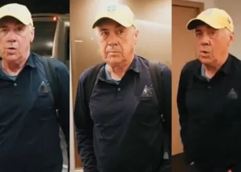 Carlo Ancelotti llegó a Brasil y será presentado como nuevo entrenador