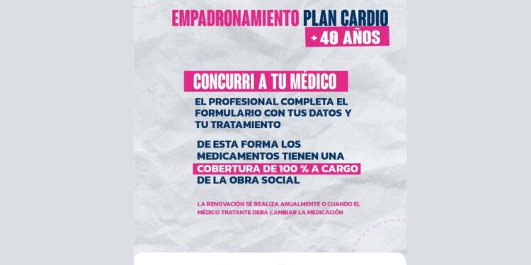 INSSSEP LANZÓ EL EMPADRONAMIENTO DEL PLAN CARDIOVASCULAR: UNA ACCIÓN CLAVE PARA EL CUIDADO DE LOS AFILIADOS