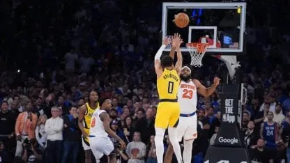 ¡Remontada épica de los Pacers a los Knicks en New York!