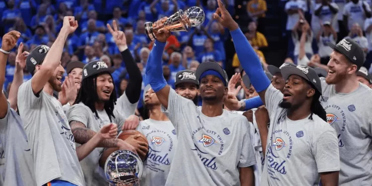 ¡Oklahoma City Thunder jugará las Finales de la NBA!