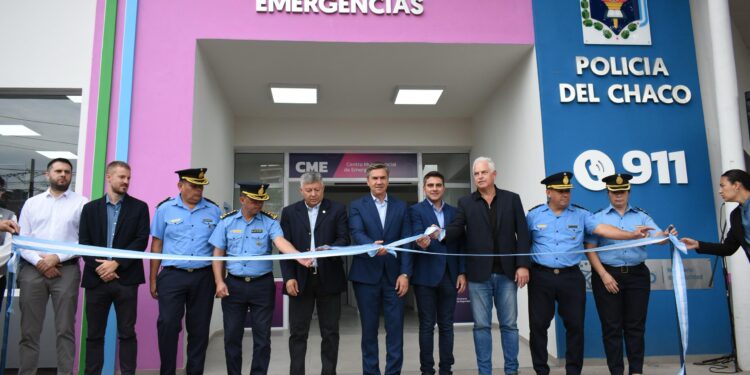 RESISTENCIA: EL GOBERNADOR ZDERO PUSO EN MARCHA EL CENTRO MULTIAGENCIAL DE EMERGENCIA