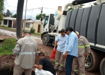 SAMEEP RESTABLECIÓ EL SERVICIO DE CLOACAS EN JUAN JOSÉ CASTELLI