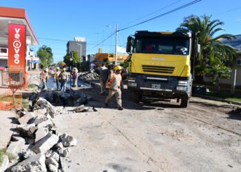 QUITILIPI: MÁS PAVIMENTO URBANO Y BACHEOS EN LA LOCALIDAD