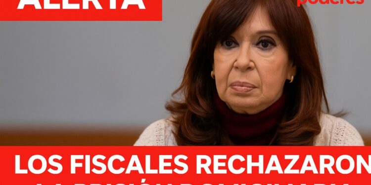 Los fiscales rechazaron la prisión domiciliaria de Cristina Kirchner y define el juez