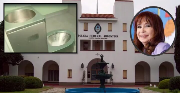 Así es la celda donde podría quedar detenida Cristina Kirchner