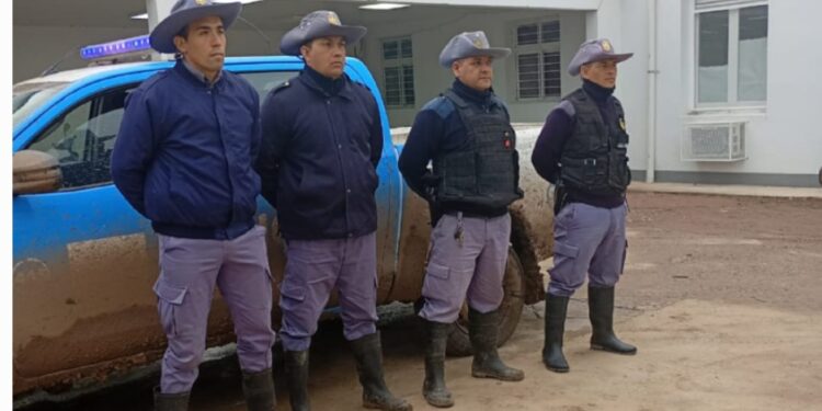 NACIÓ UN BEBÉ CON AYUDA POLICIAL EN ZONA RURAL