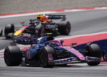 Colapinto mostró garra en el GP de España pese al bajo rendimiento de Alpine