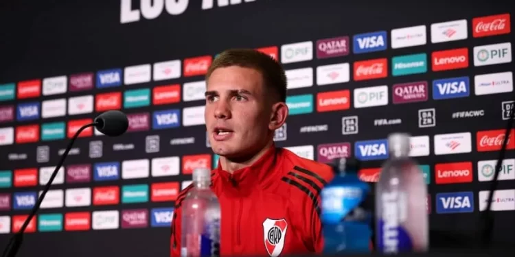 Franco Mastantuono, contundente sobre el partido de River con Inter en el Mundial de Clubes: «Vamos a salir a ganar»