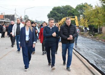 MEIRIÑO: “GRACIAS A LAS OBRAS EN LA AV. 9 DE JULIO, LOS RESISTENCIANOS PUEDEN CIRCULAR CON NORMALIDAD PESE A LAS INTENSAS LLUVIAS”