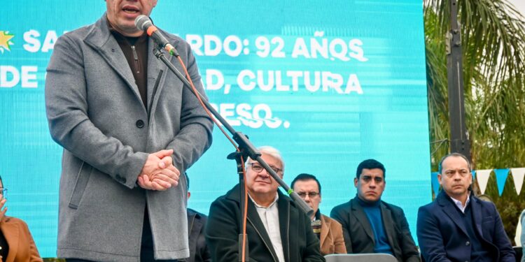 SAN BERNARDO: EL GOBIERNO PROVINCIAL JUNTO AL INTENDENTE LOCAL ACOMPAÑÓ EL ANIVERSARIO N° 92 DE LA LOCALIDAD