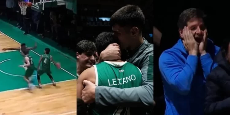 El increíble triple de aro a aro de Ferro ante Boca que desató la locura de Ginóbili: «No creo haber visto nunca algo similar»