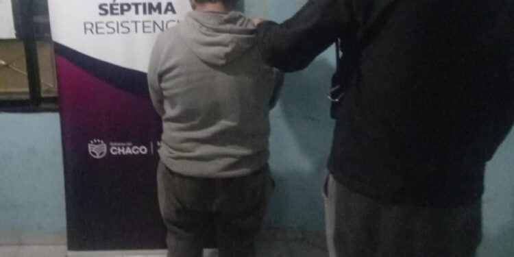 LO ATRAPARON CON MATERIAL DE CONSTRUCCION EN PLENA MADRUGADA