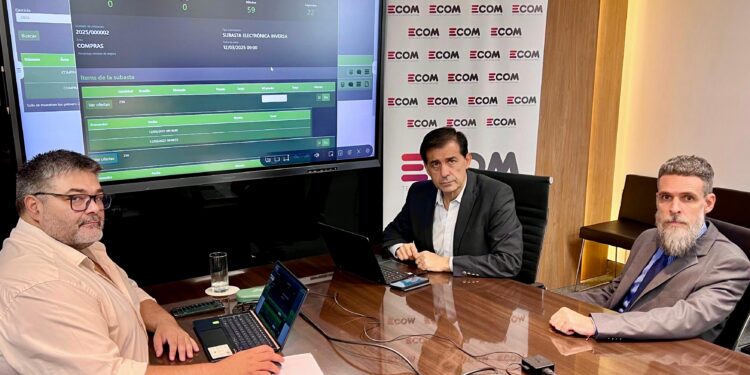 MÁS TRANSPARENCIA Y MODERNIZACIÓN: BALANCE POSITIVO DE ECOM CON EL SISTEMA DE SUBASTAS ELECTRÓNICAS