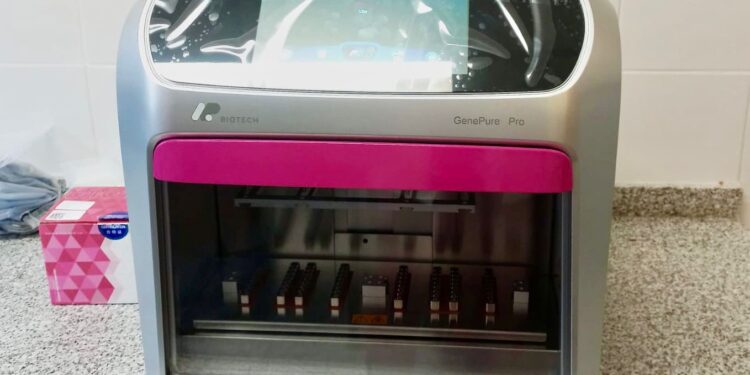 ALTA TECNOLOGÍA: NUEVO EXTRACTOR AUTOMATIZADO PARA EL HOSPITAL 4 DE JUNIO DE SÁENZ PEÑA