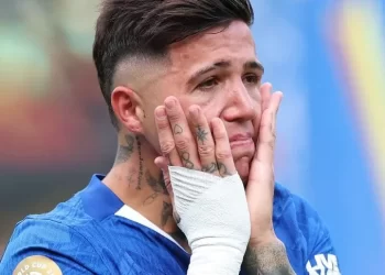 Enzo Fernández celebró el Mundial de Clubes hasta las lágrimas y estiró su tremenda marca en finales