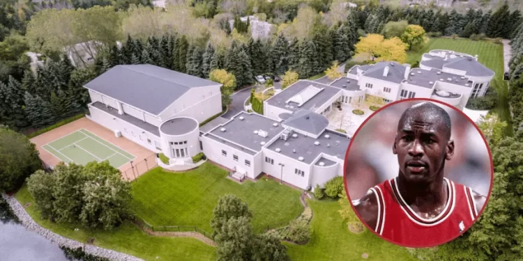 La millonaria mansión en la que vivió Michael Jordan y se puede alquilar en Airbnb