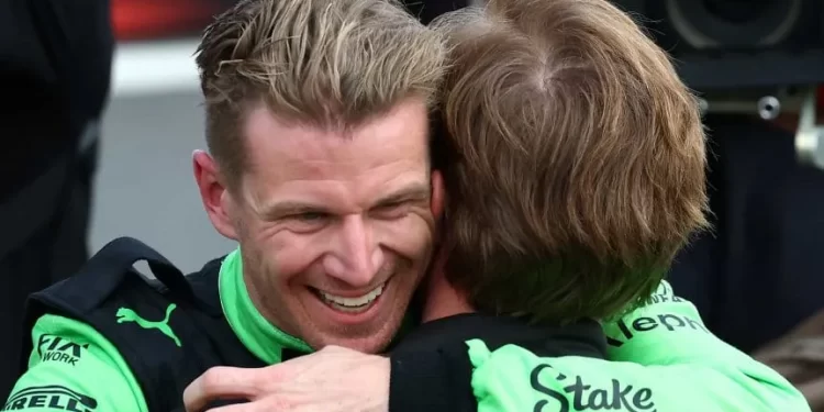 Hulkenberg se subió al podio y fue la sorpresa en Silverstone: «Es surrealista»
